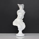Showpiece Greek Athena Statue Pendant Desktop Figure Head Sculpture European Style
