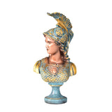 Showpiece Greek Athena Statue Pendant Desktop Figure Head Sculpture European Style