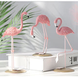 1pc Nordic Ins Pink Flamingo Ornaments Home Accessories