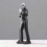 Concise Nordic Interior Music scene Figurines Decor/Sing Dance Violin Saxophone Showpiece