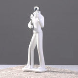 Concise Nordic Interior Music scene Figurines Decor/Sing Dance Violin Saxophone Showpiece