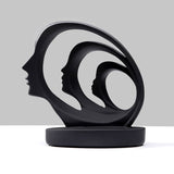 Nordic Girl Growth Change Record Modern Abstract Statue Decoration/Home