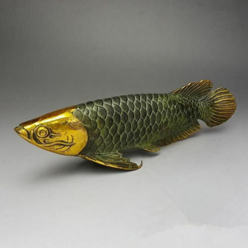 Chinese bronze gilt old handwork lucky home decoration