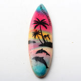Fridge Magnets Lanzarote Fuerteventura  wooden surfboard Refrigerator Magnet Collection Gifts Modern Home