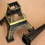 1 PC Tower statue vintage style retro bronze tone tower shaped figure statues model home deco