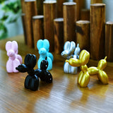 Cute Small Balloon dog Statues Resin Sculpture Crafts Gifts Fashion Cake baking Party Dessert Home Decoration
