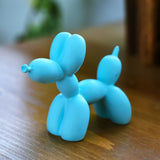 Cute Small Balloon dog Statues Resin Sculpture Crafts Gifts Fashion Cake baking Party Dessert Home Decoration