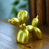 Cute Small Balloon dog Statues Resin Sculpture Crafts Gifts Fashion Cake baking Party Dessert Home Decoration
